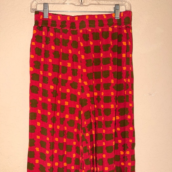 Porridge Soft Pretty Pattern Bell Pants- Size Medium - Picture 3 of 10